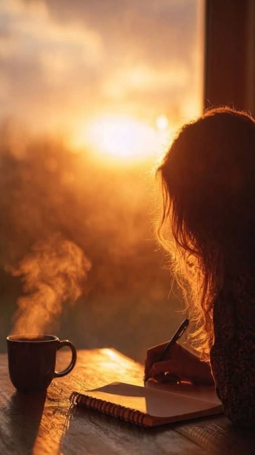 Writing at sunset — General Coaching Session