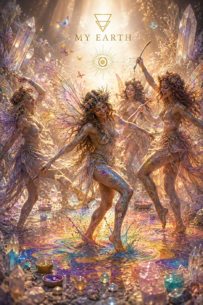 Fairies in sacred creative expression — My Earth