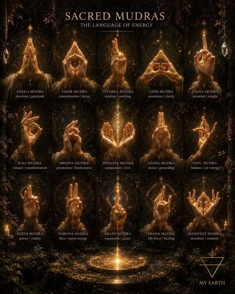 Sacred Mudras — The Language of Energy