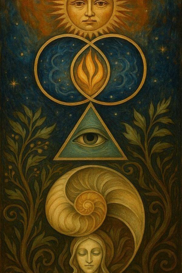 The Vesica Piscis — sacred geometry of union