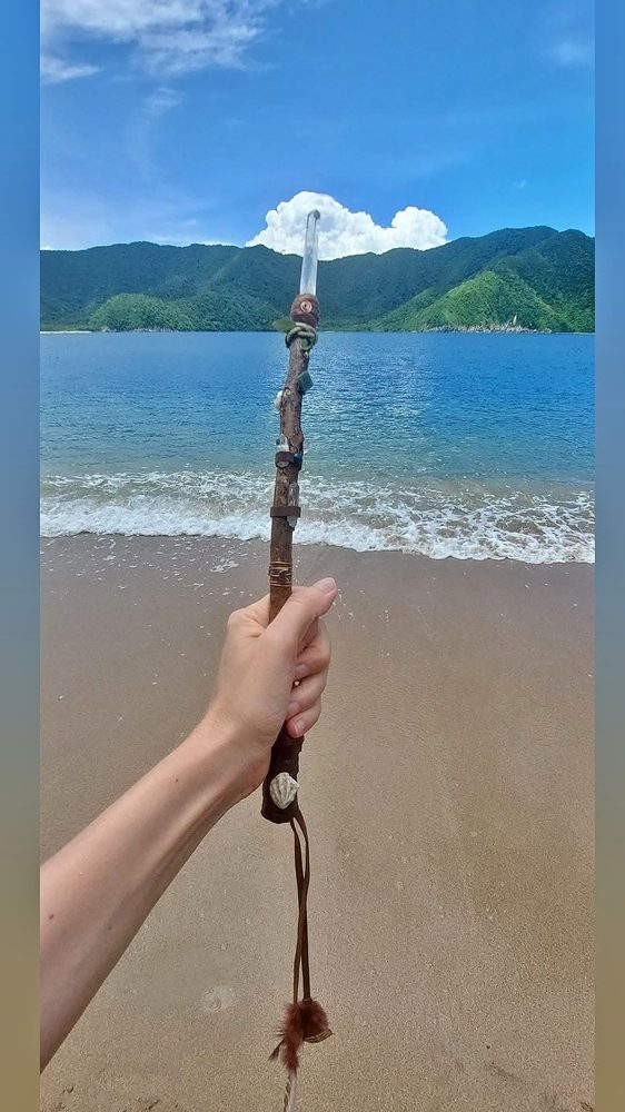 Sacred wand ocean