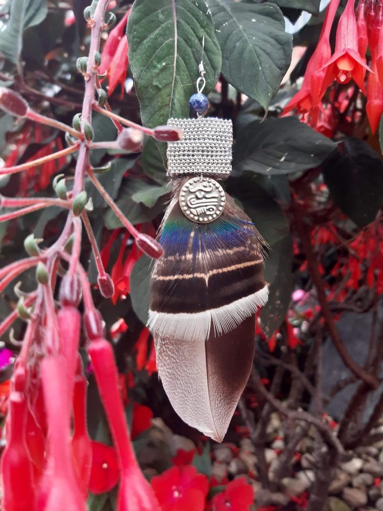 Feather earring