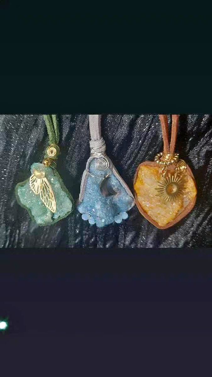 Crystal pendants