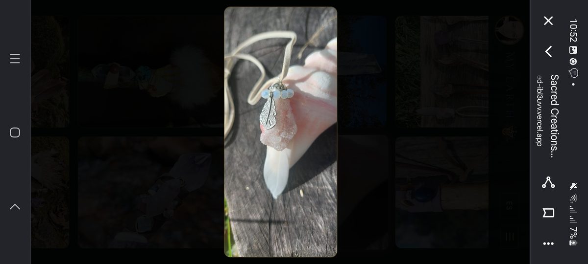 Sacred wand lapis lazuli