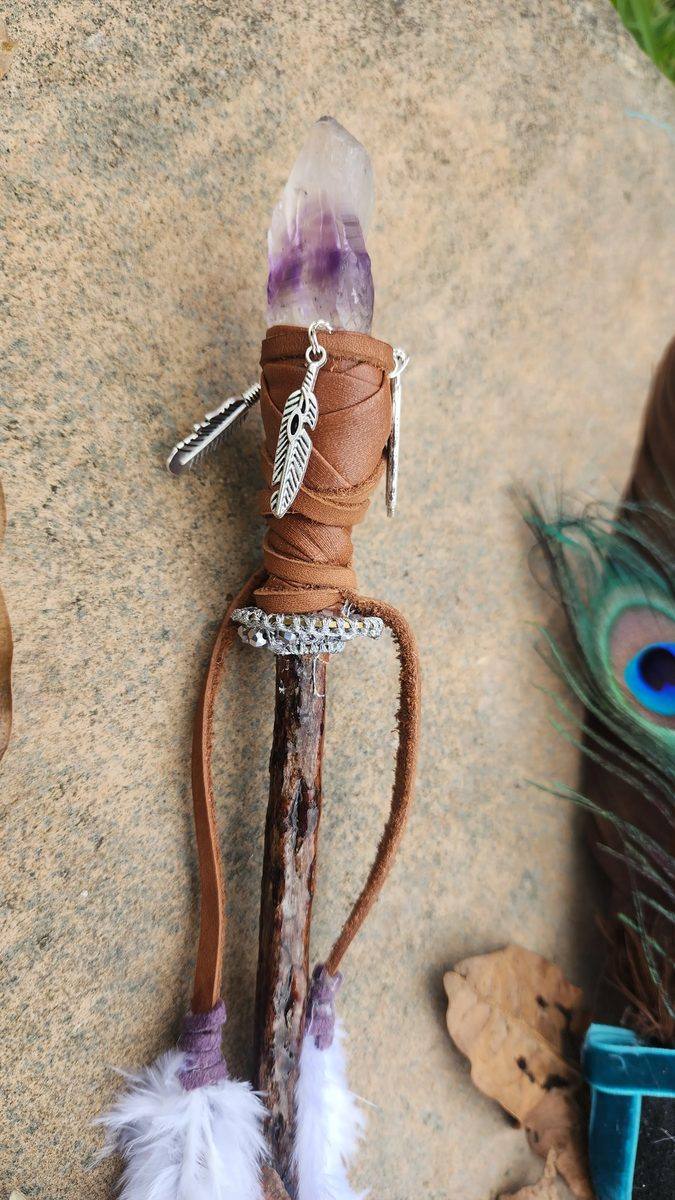 Sacred wand ceremonial creation