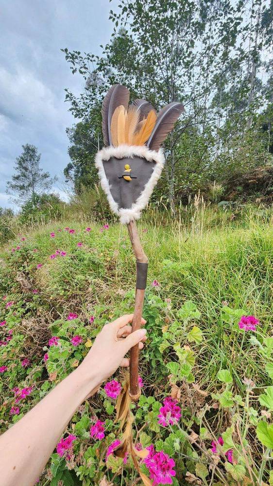Sacred wand ceremonial creation