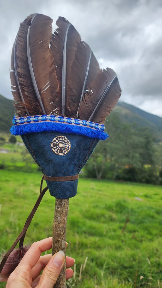 Sacred wand ceremonial creation