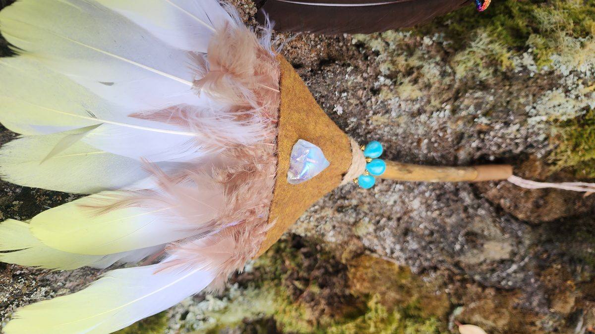 Sacred wand ceremonial creation