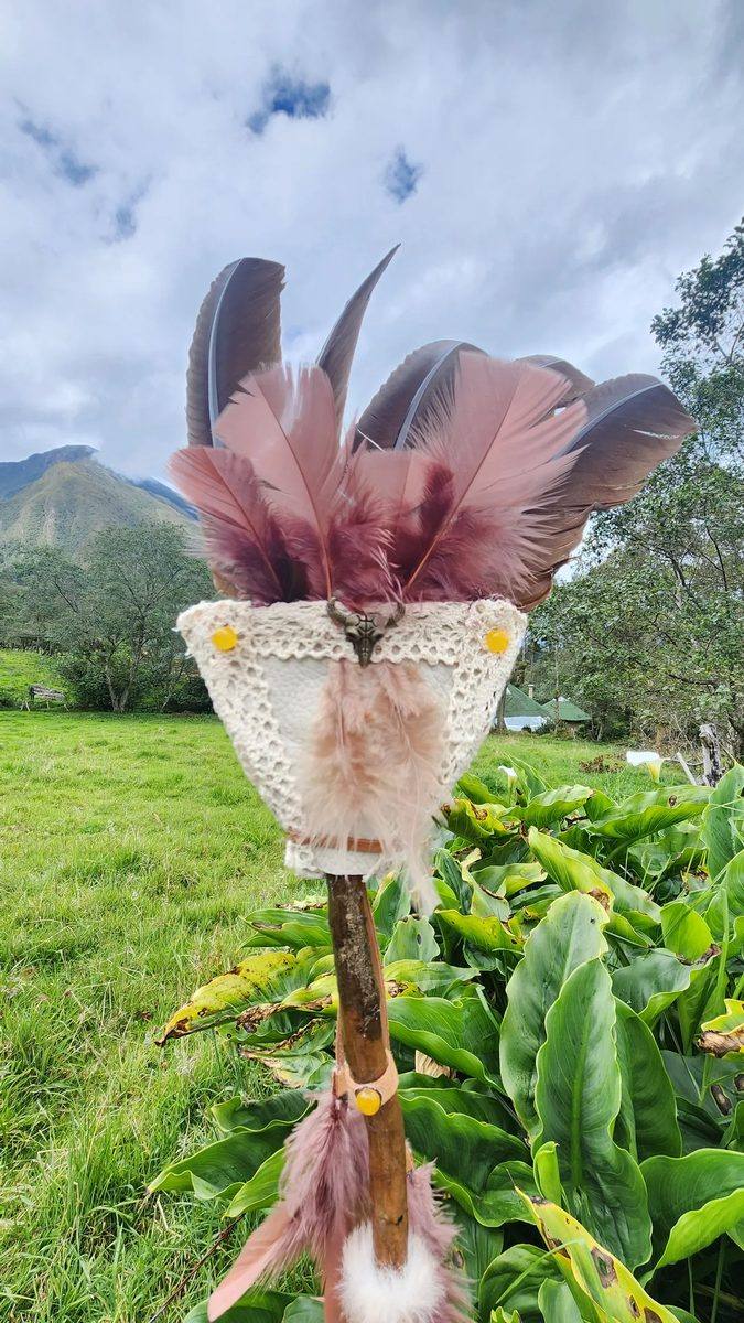 Sacred wand ceremonial creation
