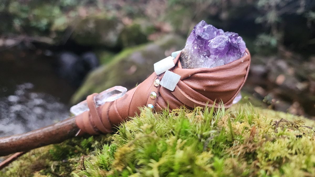 Amethyst wand
